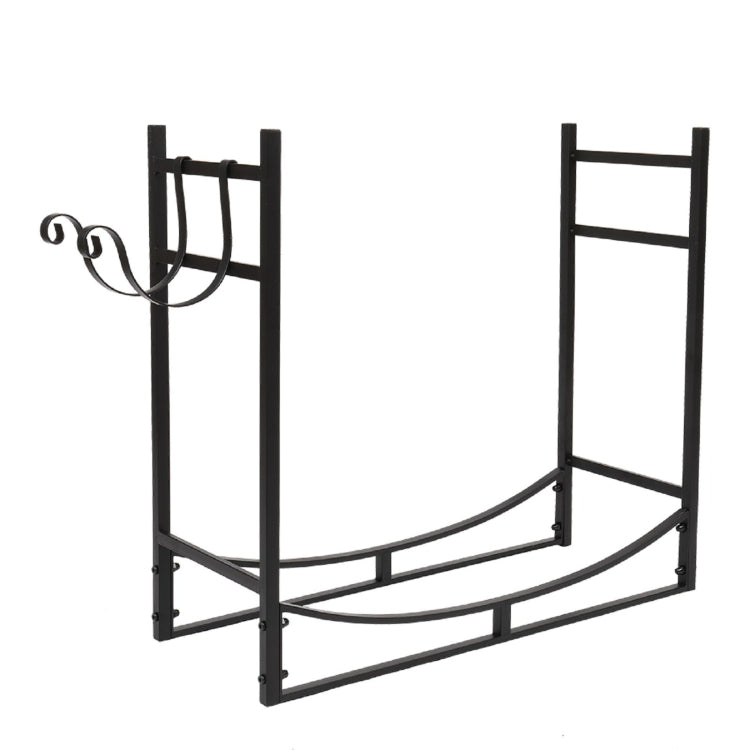 [US Warehouse] Metal Firewood Holder, Size: 84x76x33cm