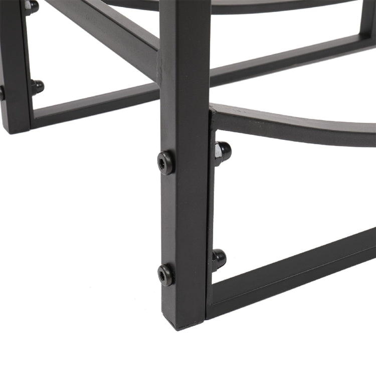 [US Warehouse] Metal Firewood Holder, Size: 84x76x33cm