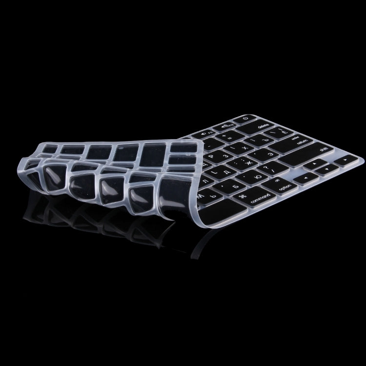 Colorized Apple Laptop Silicone Keyboard Protector Protective Film for Macbook 13.3 inch & 15.4 inch & 17 inch, US Version / Russian