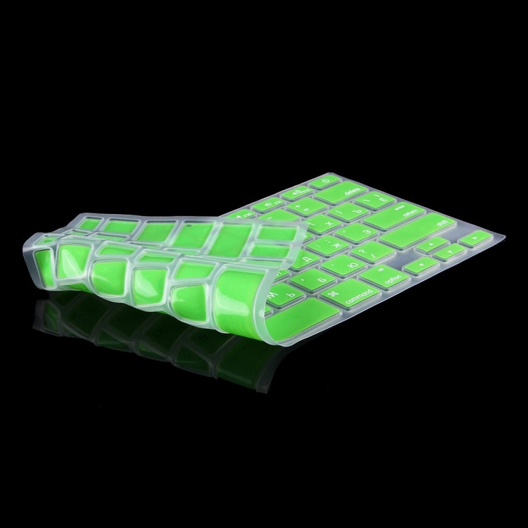 Colorized Apple Laptop Silicone Keyboard Protector Protective Film for Macbook 13.3 inch & 15.4 inch & 17 inch, US Version / Russian