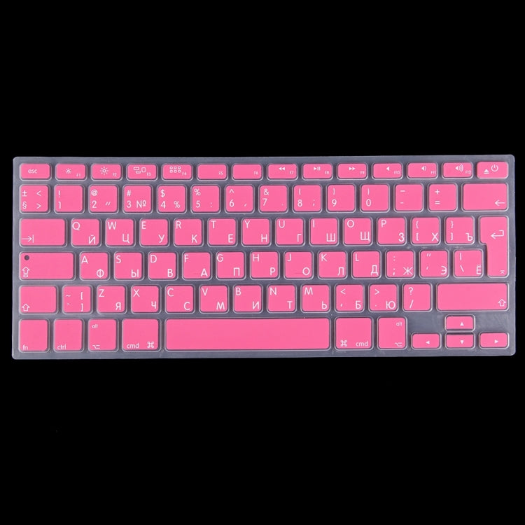 Colorized Apple Laptop Silicone Keyboard Protector Protective Film for Macbook 13.3 inch & 15.4 inch & 17 inch, EU Version / Russian
