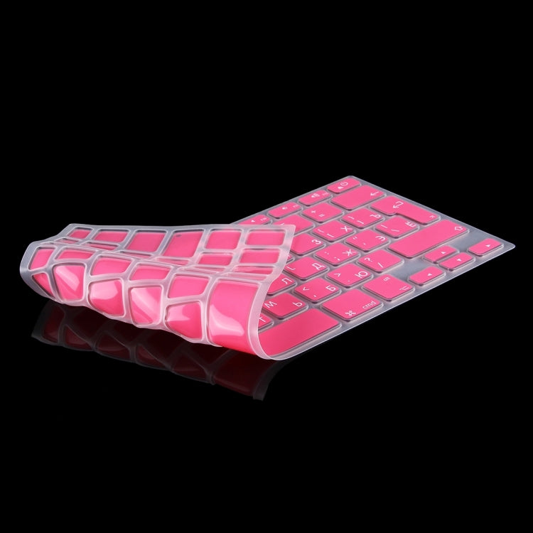 Colorized Apple Laptop Silicone Keyboard Protector Protective Film for Macbook 13.3 inch & 15.4 inch & 17 inch, EU Version / Russian