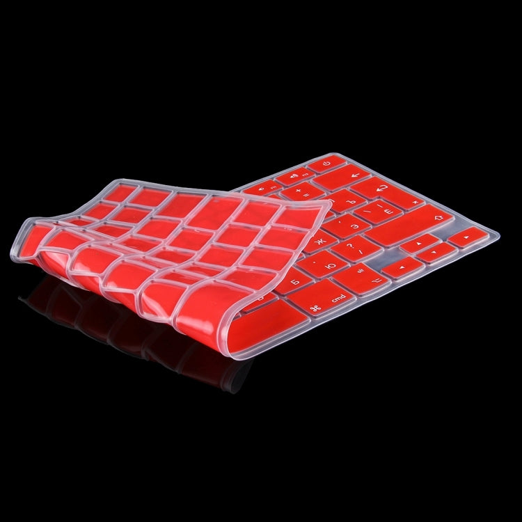 Colorized Apple Laptop Silicone Keyboard Protector Protective Film for Macbook 13.3 inch & 15.4 inch & 17 inch, EU Version / Russian