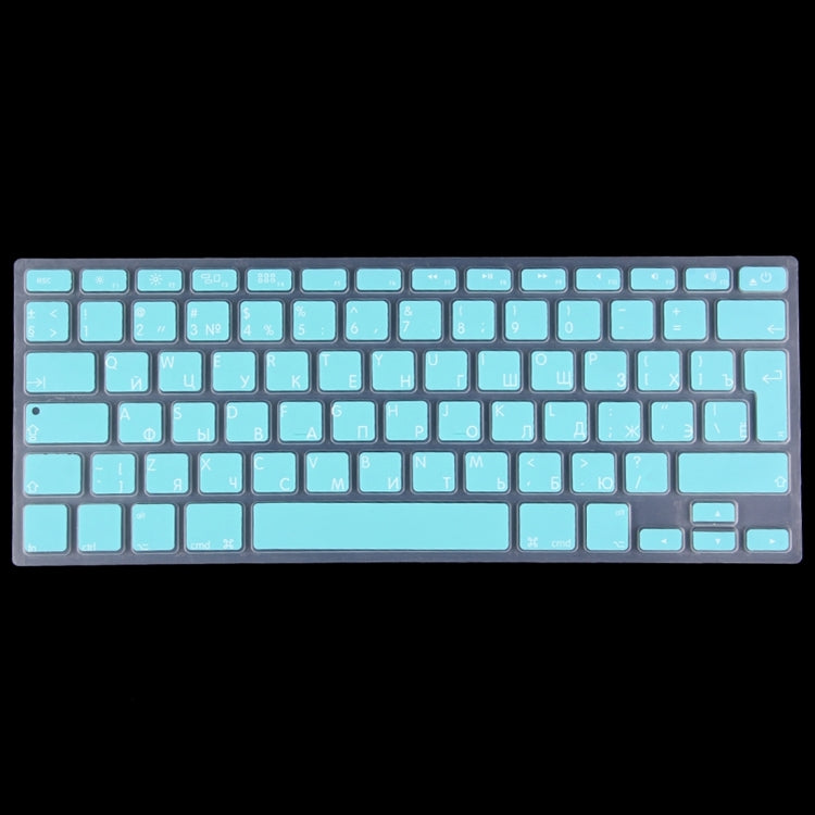 Colorized Apple Laptop Silicone Keyboard Protector Protective Film for Macbook 13.3 inch & 15.4 inch & 17 inch, EU Version / Russian