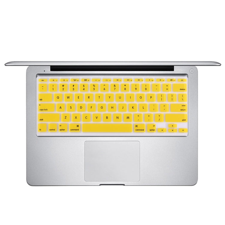 10 PCS Colorized Apple Laptop Silicone Keyboard Protector Protective Film for Macbook 11 inch, US Version / English, Random Color Delivery