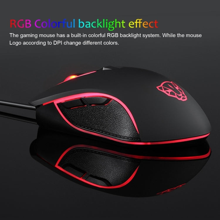 MOTOSPEED CK888 Gaming Mechanical Keyboard + Adjustable DPI Mouse Set with 1.8m Cable for Computer Pro Gamer RGB LED Backlight