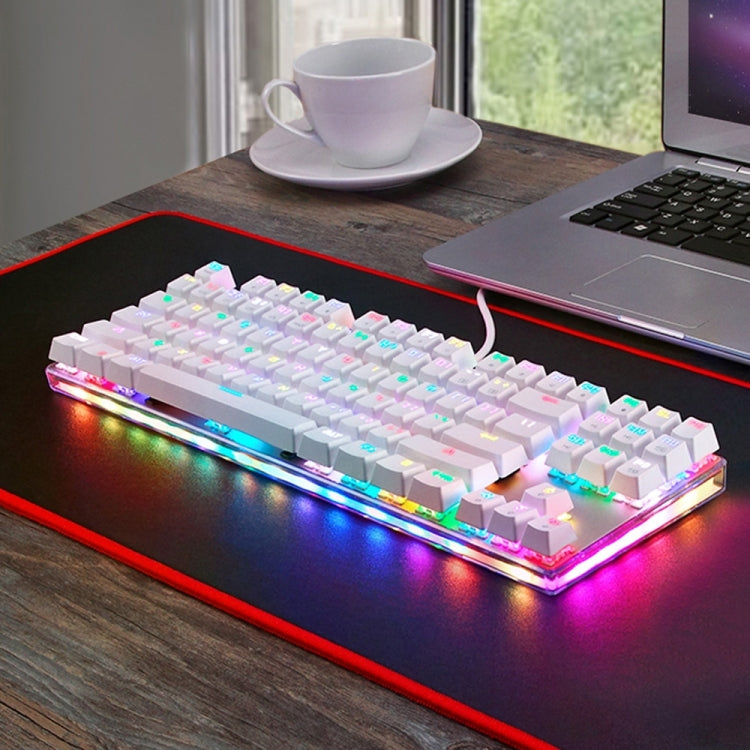 MOTOSPEED K87S USB Wired Mechanical Game Keyboard with RGB Backlight 87 Keys,