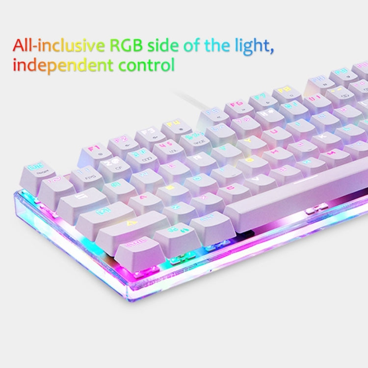 MOTOSPEED K87S USB Wired Mechanical Game Keyboard with RGB Backlight 87 Keys,