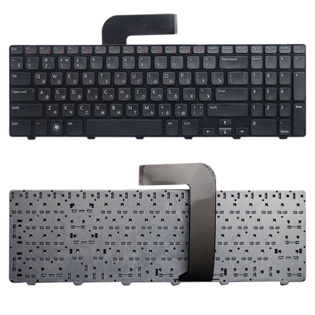 RU Keyboard for Dell Inspiron 15R Ins15RD-2528 2728 2428 M501Z M5110 M511R N5110 (Black)