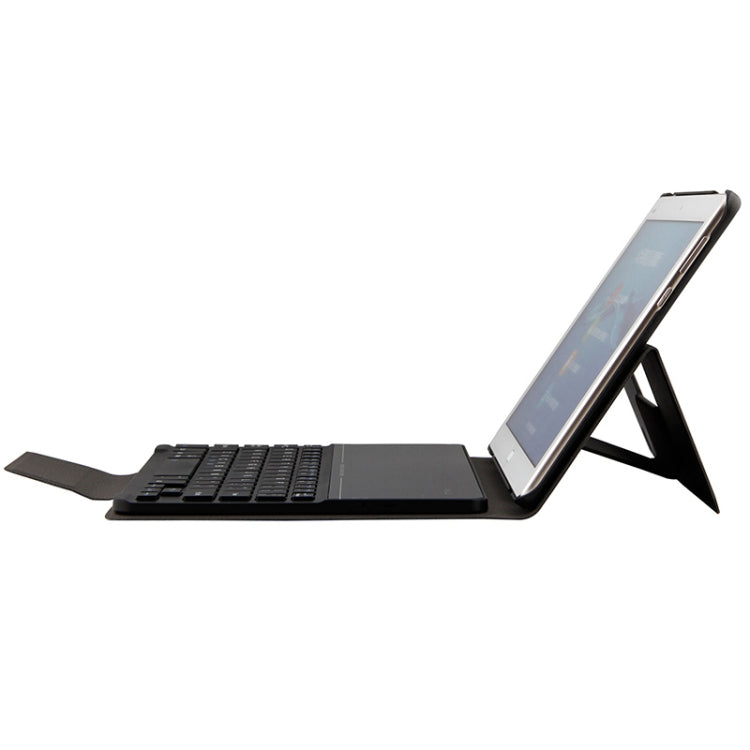 HW2031 Detachable Plastic Bluetooth Keyboard + Lambskin Texture PU Leather Tablet Case for Huawei Youth Editon MediaPad M3 Lite 10.1, with Bracket