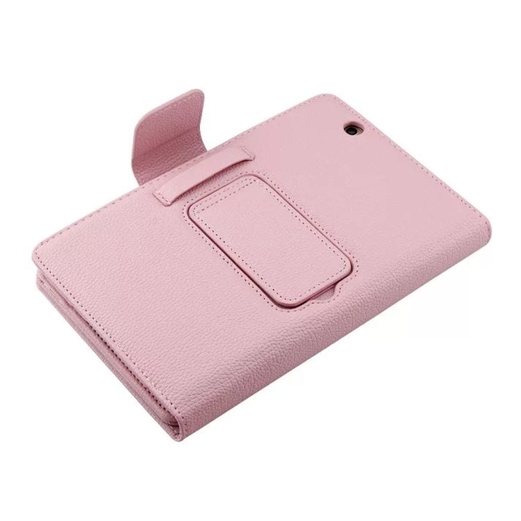 HW103M Detachable Plastic Bluetooth Keyboard + Litchi Texture PU Leather Tablet Case for Huawei MediaPad M3 8.4 inch, with Bracket