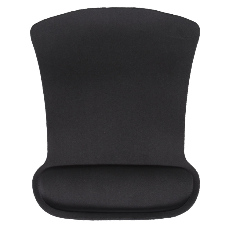 Wrist Rest Gel Memory Foam Computer Mouse Pad (Black)