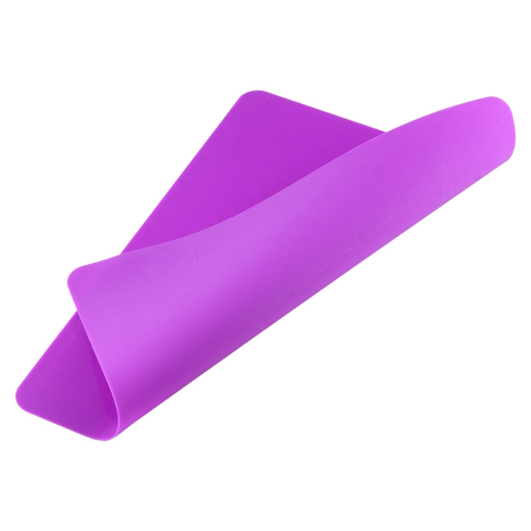 Soft Silicone Slim Comfortable Gaming Mouse Pad Mat, Size: 21.5x16.5cm, Random Color Delivery