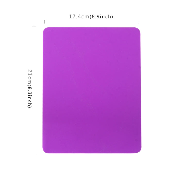Soft Silicone Slim Comfortable Gaming Mouse Pad Mat, Size: 21.5x16.5cm, Random Color Delivery