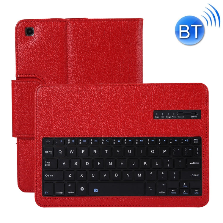 SA720 Detachable Bluetooth Keyboard + Litchi Texture PU Leather Tablet Case with Holder for Galaxy Tab S5e 10.5 T720/T725