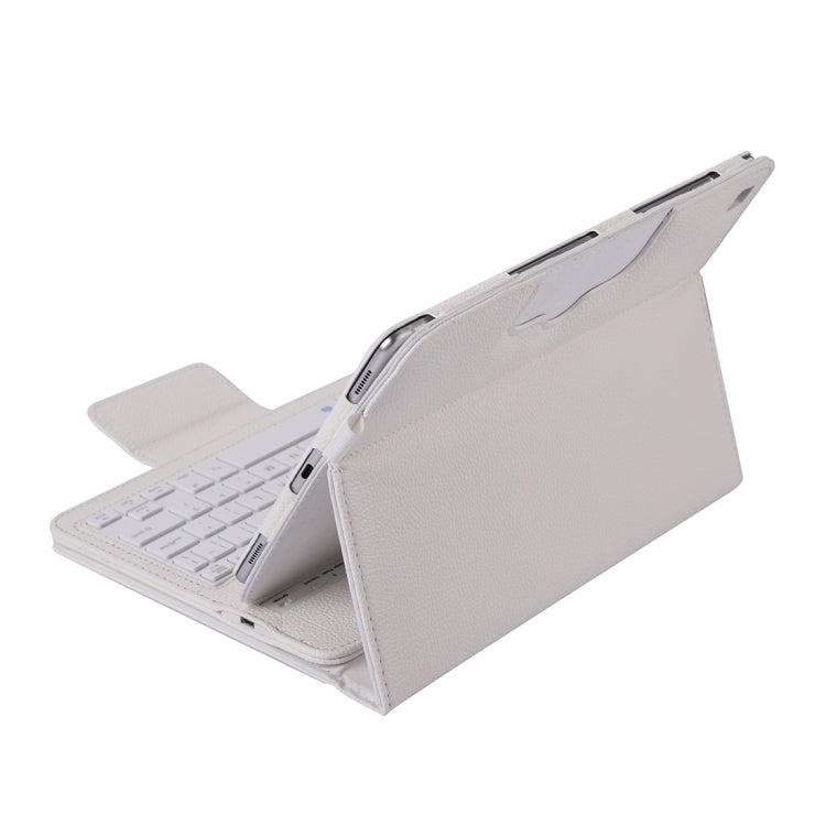 SA720 Detachable Bluetooth Keyboard + Litchi Texture PU Leather Tablet Case with Holder for Galaxy Tab S5e 10.5 T720/T725