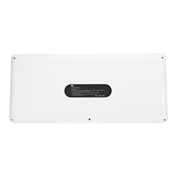 B021 Ultra-slim 96 Keys Bluetooth Wireless Keyboard with Touchpad & Concave Holder