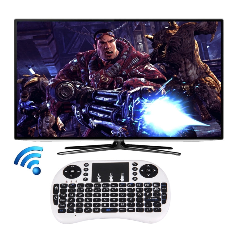 I8 2.4GHz Fly Air Mouse Wireless Mini Keyboard with Embedded USB Receiver for Android TV Box / PC