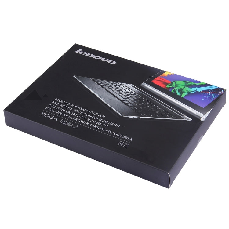 For Lenovo YOGA Tablet 2 10.0 inch BKC800 5.0mm Ultra-slim Bluetooth Wireless Keyboard with Touchpad & Key-press