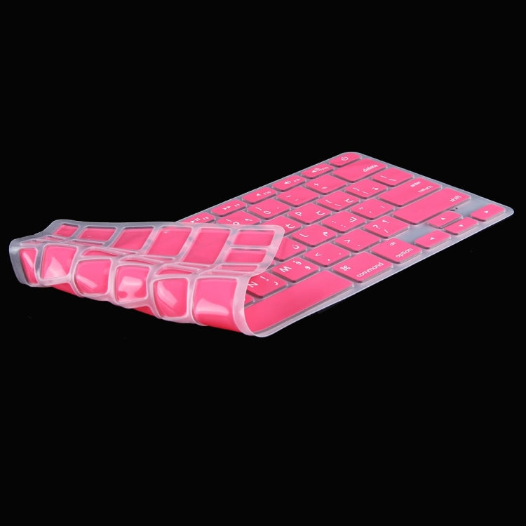 10 PCS Colorized Apple Laptop Silicone Keyboard Protector Protective Film for Macbook 13.3 inch & 15.4 inch & 17 inch, US Version / Arabic, Random Color Delivery
