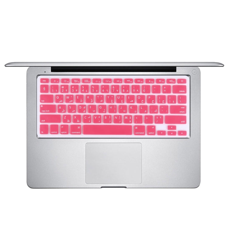 10 PCS Colorized Apple Laptop Silicone Keyboard Protector Protective Film for Macbook 13.3 inch & 15.4 inch & 17 inch, US Version / Arabic, Random Color Delivery