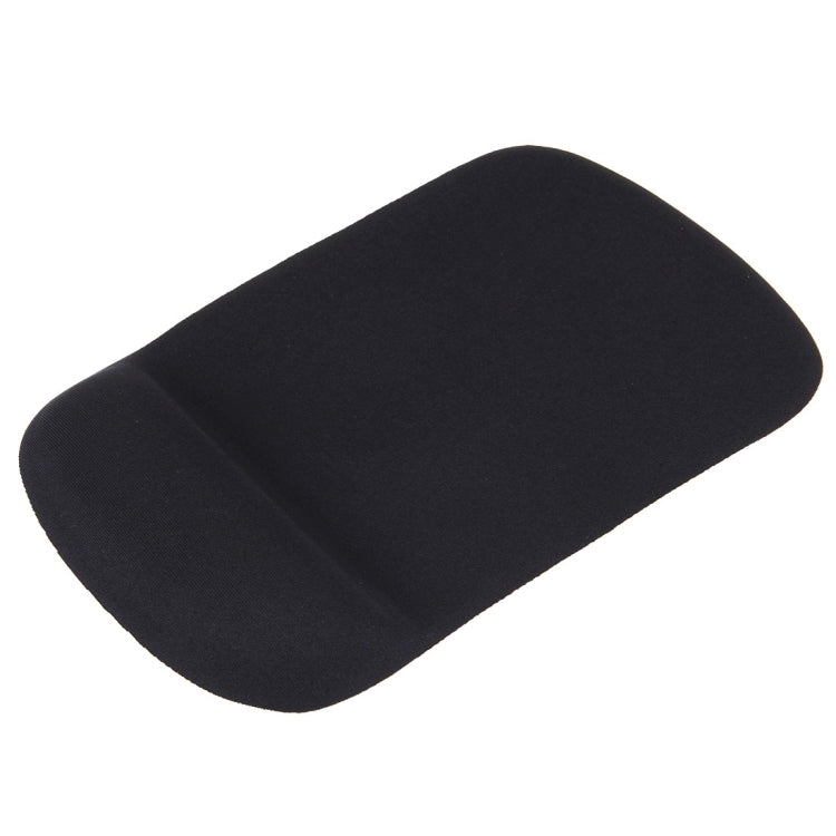 Slim Smooth Microfiber Surface Anti-Slip Silicon Bottom Game Mouse Pad Mat with Bulgy Wrist Placement, Size: 230 x 155 x 2/10 mm