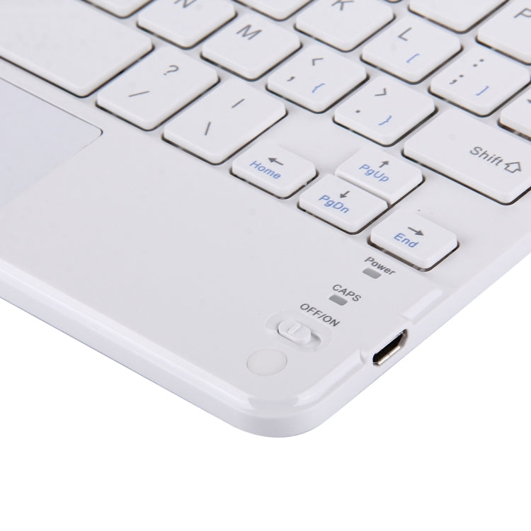 Mini Bluetooth Wireless Keyboard with Touch Panel, Compatible with All Android & Windows 7 inch Tablets with Bluetooth Functions