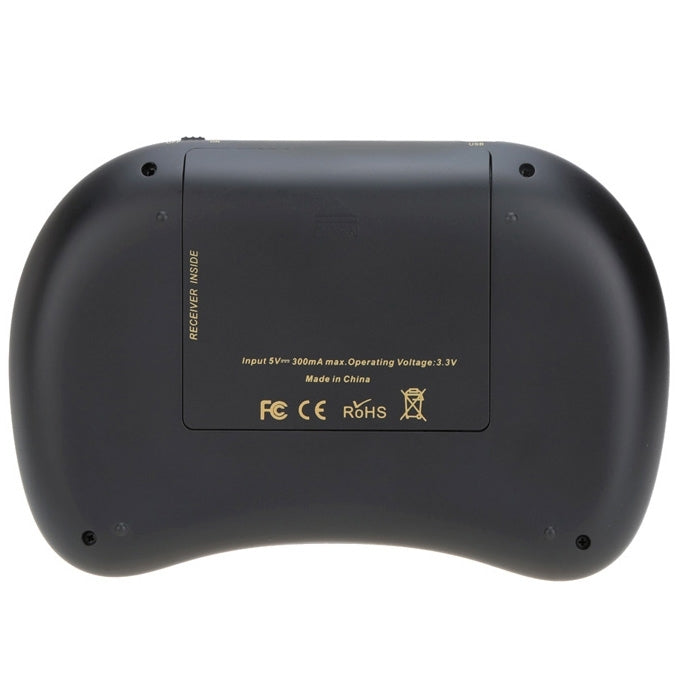 VIBOTON X3 83-keys QWERTY 2.4GHz Mini Wireless Keyboard with Touchpad & 3 LED Indicator for PC / Pad / Android / Google TV Box / XBOX360 / PS3 / HTPC / IPTV(Black)