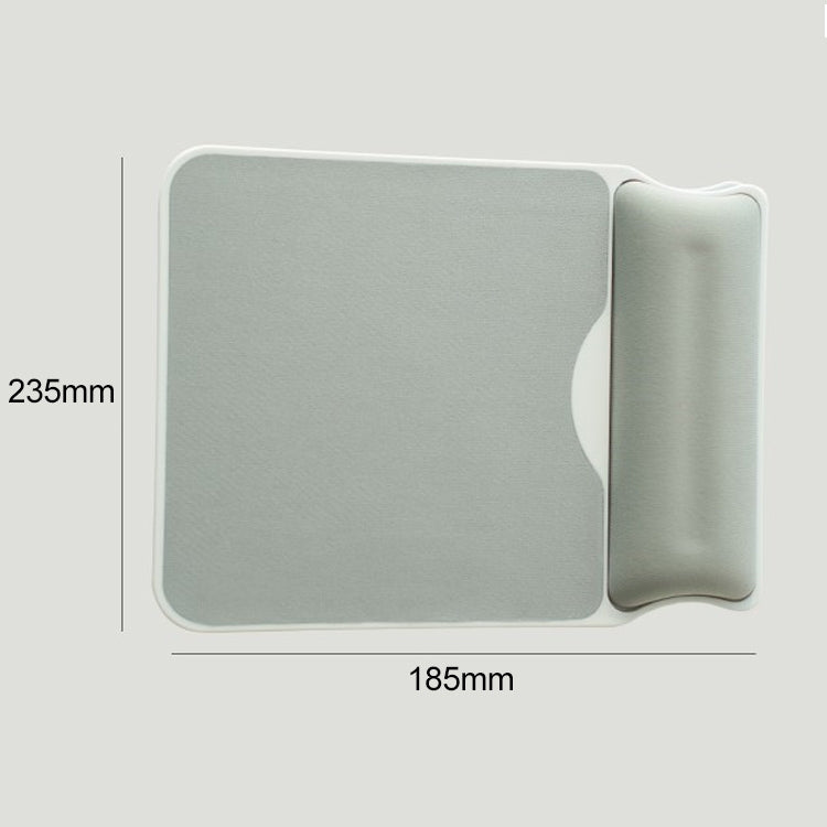 MONTIAN MF-03 Square Slow Rebound Memory Cotton Bracer Hard Bottom Mouse Pad
