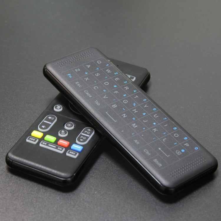 H1 Full Touchpad Wireless Keyboard 6-Axis Gyro 2.4GHz Air Mouse with Backlight & IR Learning for Android/Windows/Mac OS/Linux Systems