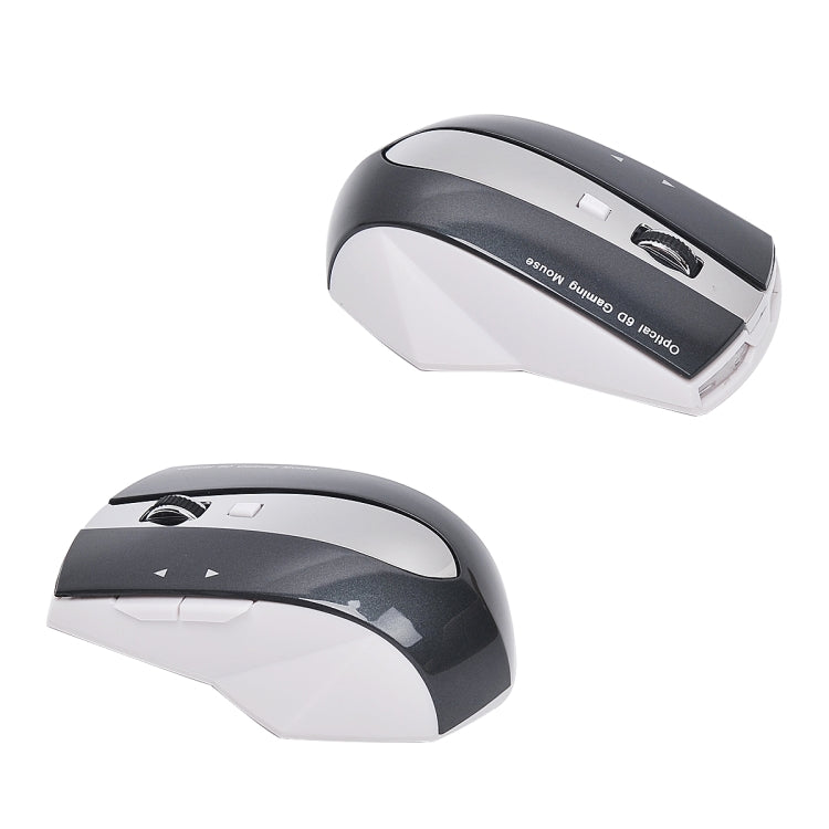 MZ-011 2.4GHz 1600DPI Wireless Rechargeable Optical Mouse with HUB Function