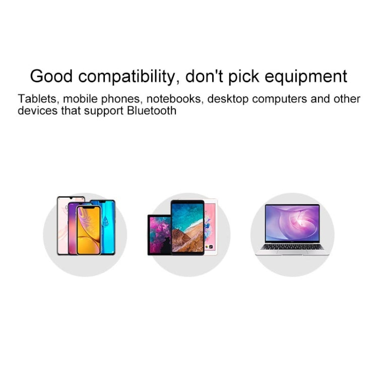 GK408 Rechargeable 3-Folding 67 Keys Bluetooth Wireless Keyboard with Touchpad