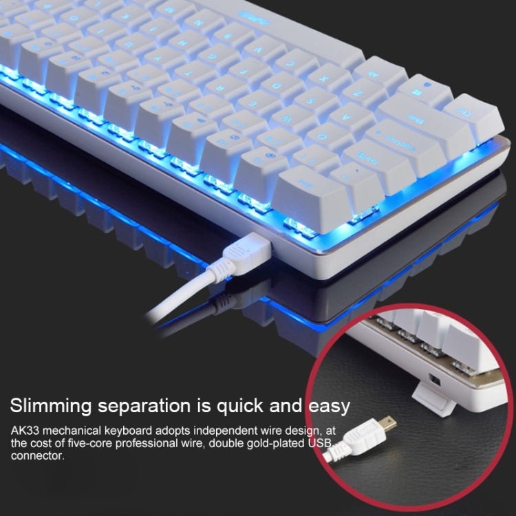 12 Keys Computer Mechanical Keyboard Translucent Keycap(Blue)