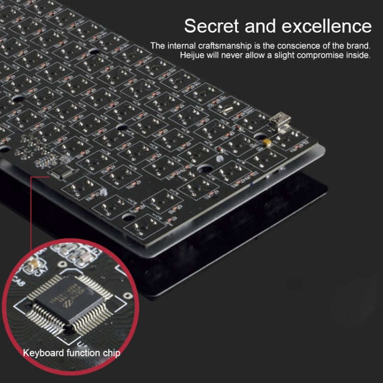 12 Keys Computer Mechanical Keyboard Translucent Keycap(Blue)
