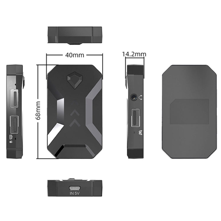 K1 For Switch / PS3 / PS4 Keyboard Mouse Converter Game Auxiliary Tool