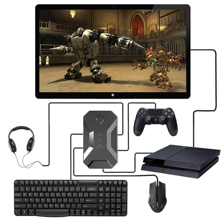 K1 For Switch / PS3 / PS4 Keyboard Mouse Converter Game Auxiliary Tool