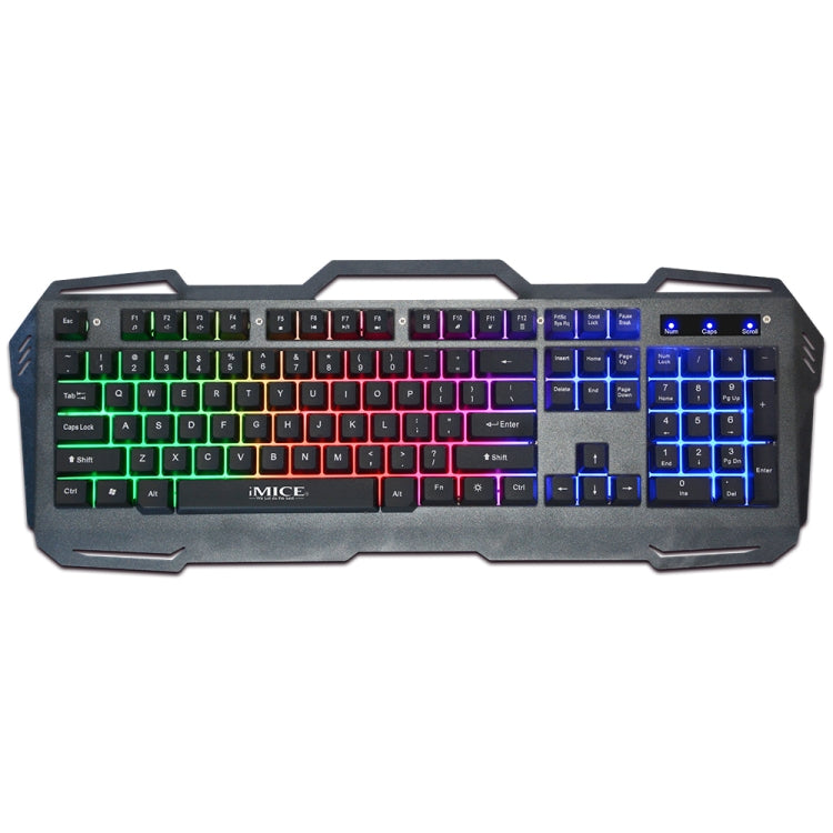 iMICE AK-400 USB Interface 104 Keys Wired Colorful Backlight Gaming Keyboard for Computer PC Laptop