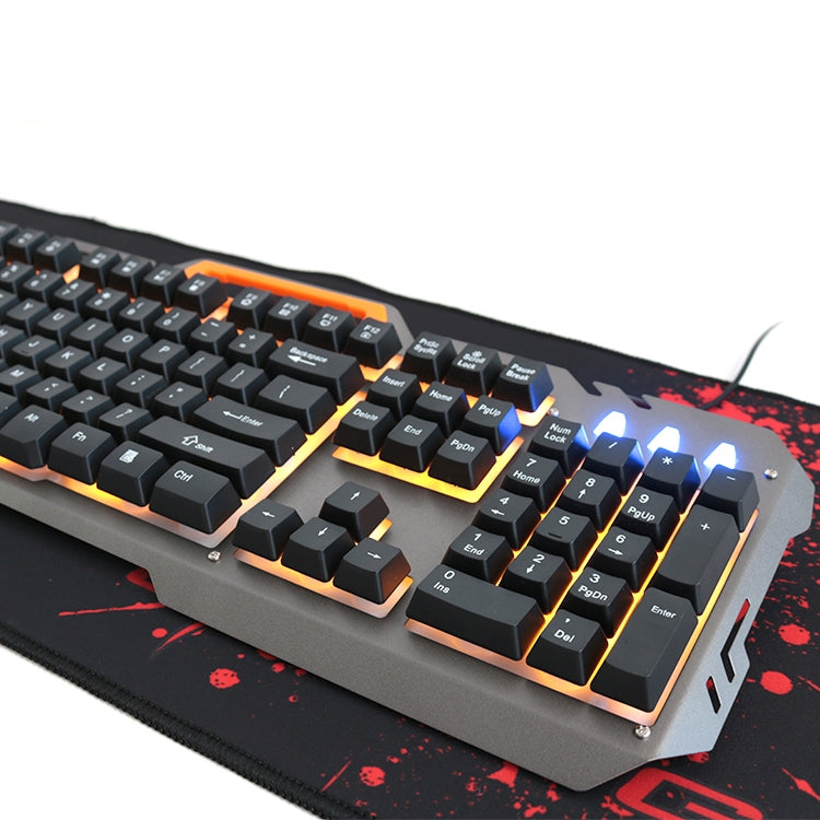Apedra iMICE AK-X60 Metal Suspended Backlit Wired Gaming Keyboard, For Win XP / 2000 / Vista / 10 / 8 / 7 / Android / Linux / Apple systems