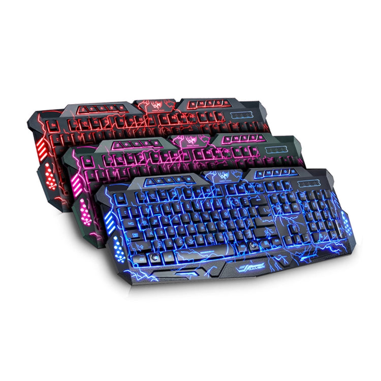 M200 Mechanical Feeling Backlight Burst Crack Game Keyboard