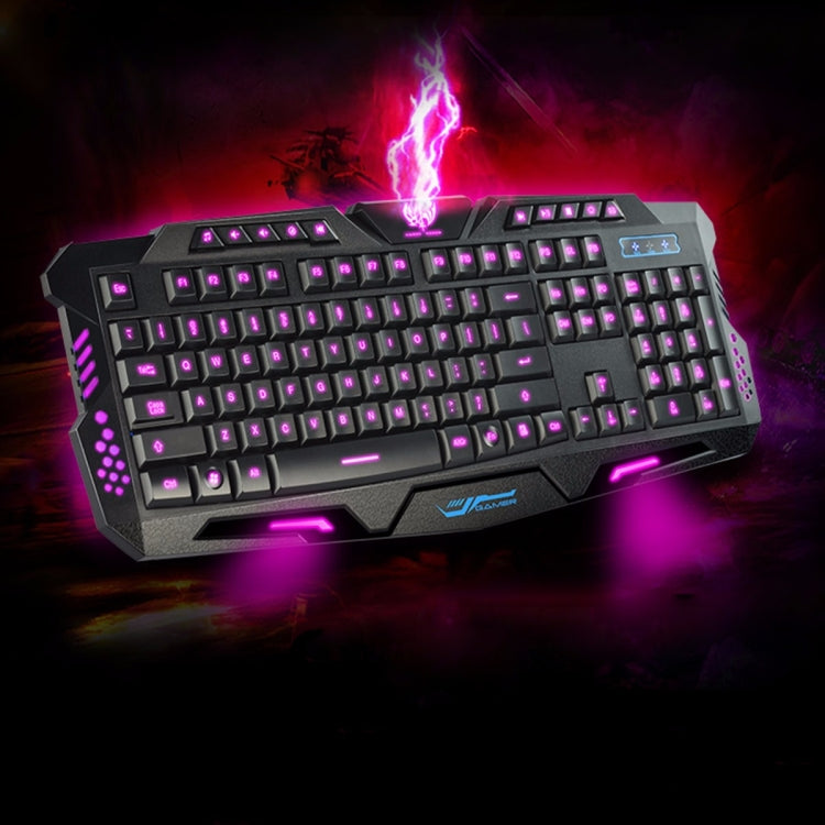 M200 Mechanical Feeling Three Color Glow Backlight Gaming Keyboard