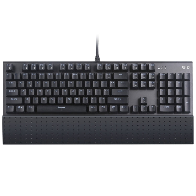 EleEnter Game 1 Multimedia USB 104 Keys Wired RGB Backlight Metal Gaming Mechanical Keyboard for Computer PC Laptop(Black)