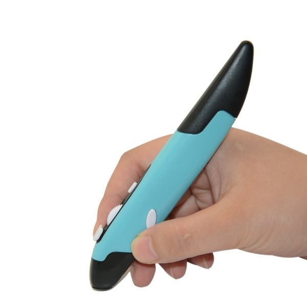 PR-03 2.4G USB Receiver Adjustable 1600 DPI Wireless Optical Pen Mouse for Computer PC Laptop Drawing Teaching