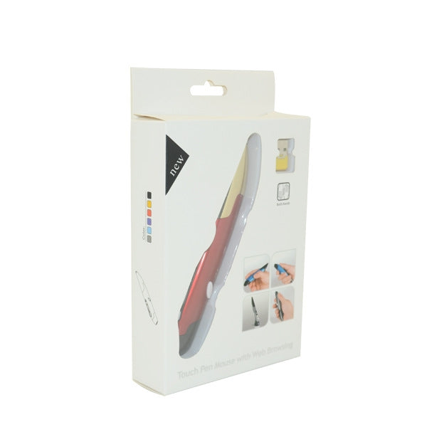 PR-03 2.4G USB Receiver Adjustable 1600 DPI Wireless Optical Pen Mouse for Computer PC Laptop Drawing Teaching