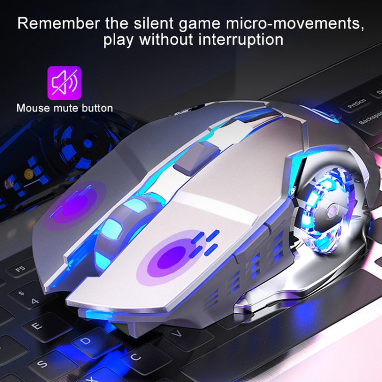 YINDIAO A4 2.4GHz 1600DPI 3-modes Adjustable Rechargeable Wireless Silent Gaming Mouse