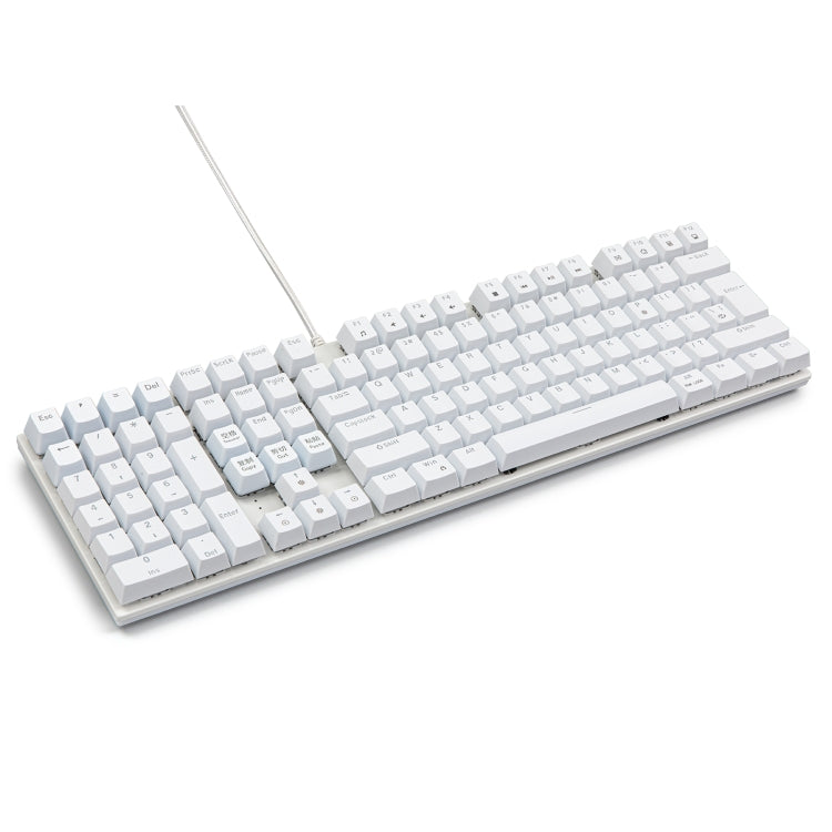 SN-2305 Left-handed Red Shaft Mechanical Wired Keyboard without Hand Rest, Plug-in Switch