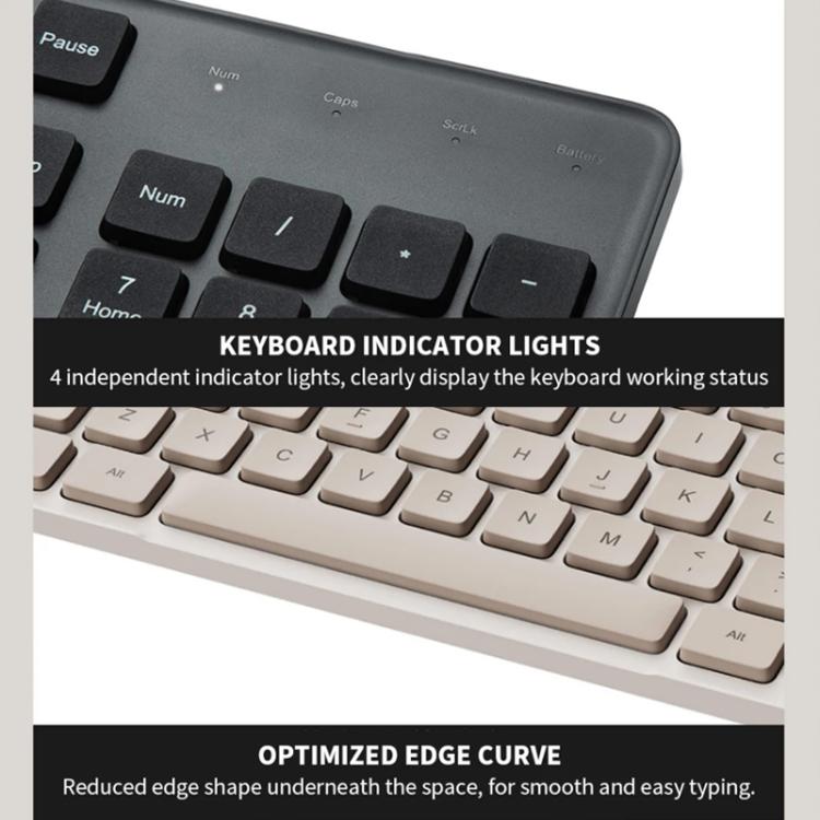 Original Xiaomi 2.4GHz Wireless Keyboard + Mouse Set 2 for Notebook Desktop Laptop