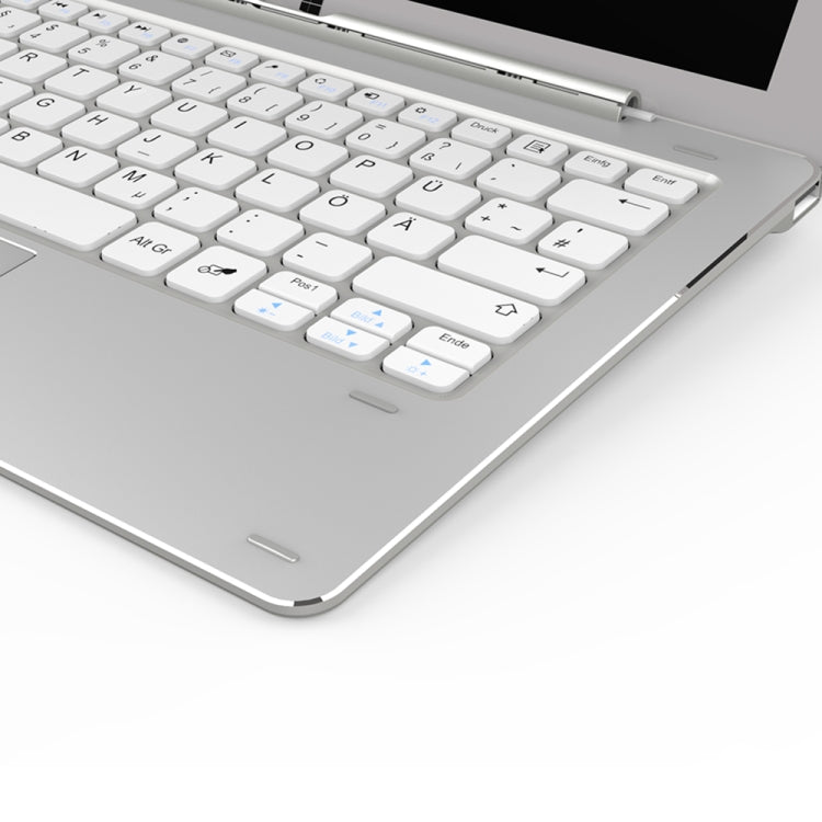 CUBE CDK05 Special Rotating Shaft Magnetic Suction Keyboard for Cube iWork10 Pro 10.1 inch Tablet PC (WMC8098)(Silver)