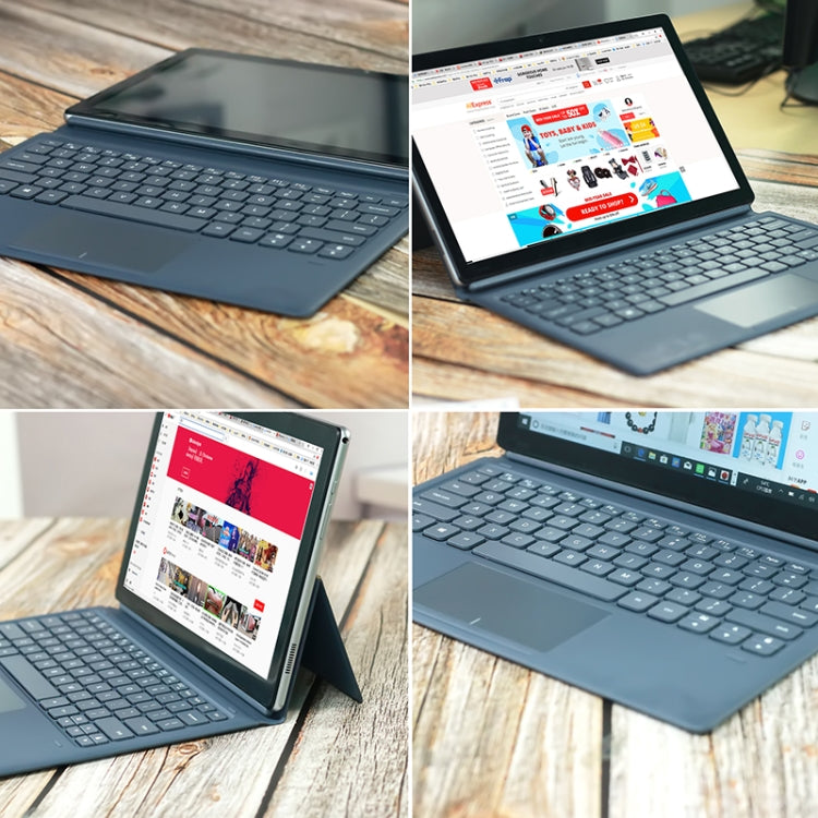 ALLDOCUBE CDK13 Special Rotating Shaft Magnetic Suction Keyboard Leather Tablet Case for Cube KNote 5 / KNote 5 Pro / Knote Go Tablet (WMC5289 & WMC6511 & WMC0200)(Grey)