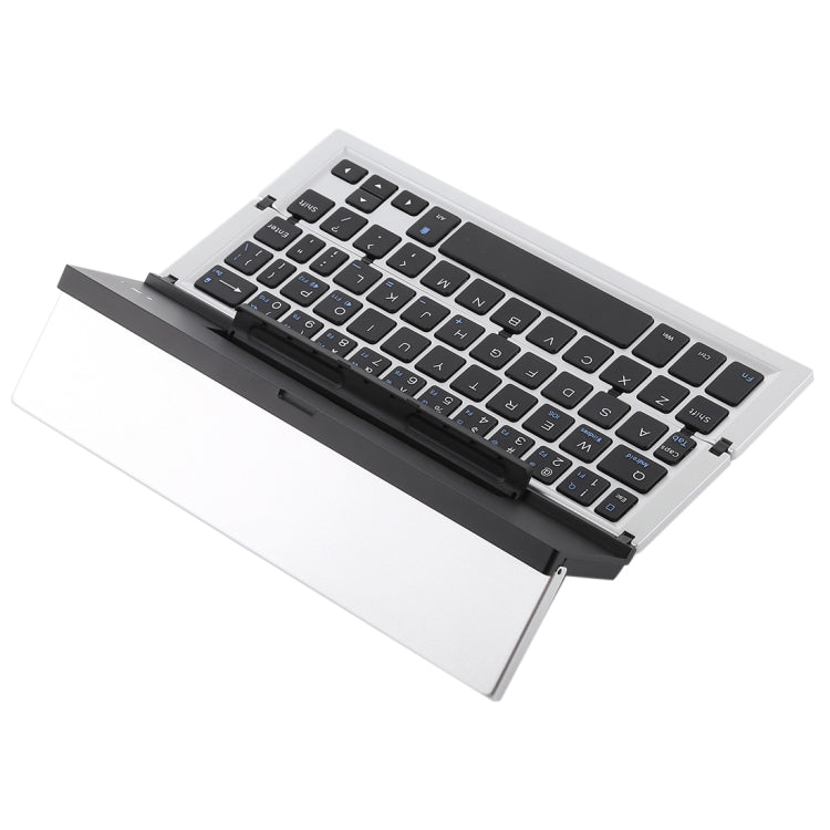 GK608 Ultra-thin Foldable Bluetooth V3.0 Keyboard, Built-in Holder, Support Android / iOS / Windows System