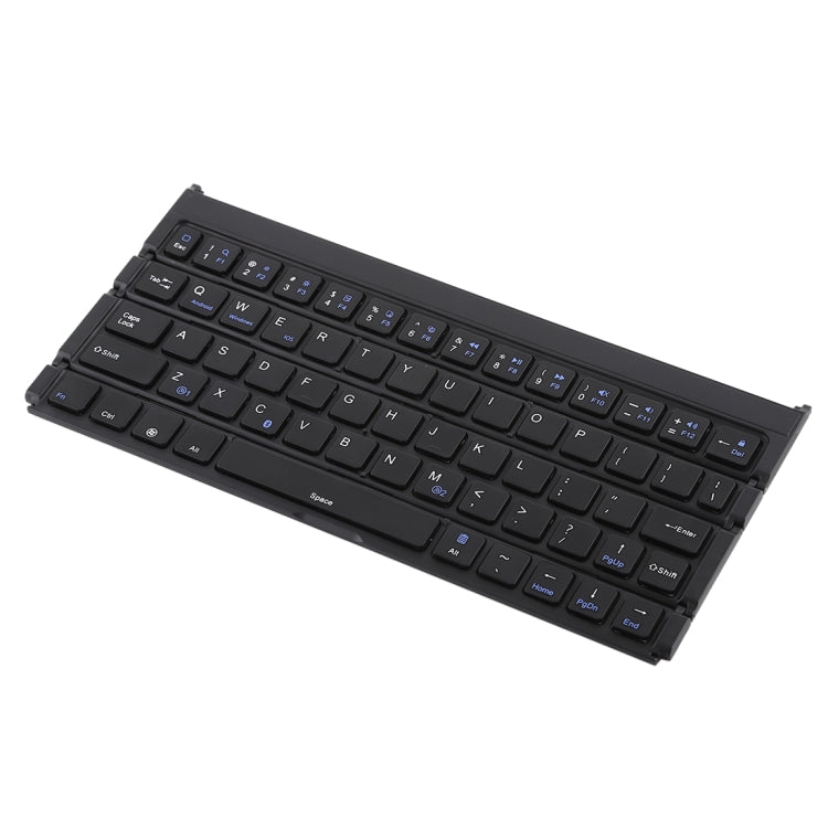 GK808 Ultra-thin Foldable Bluetooth V3.0 Keyboard, Built-in Holder, Support Android / iOS / Windows System